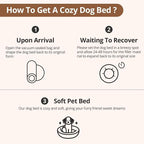 JOLLYVOGUE Calming Dog Bed for Small Dogs - Image 8