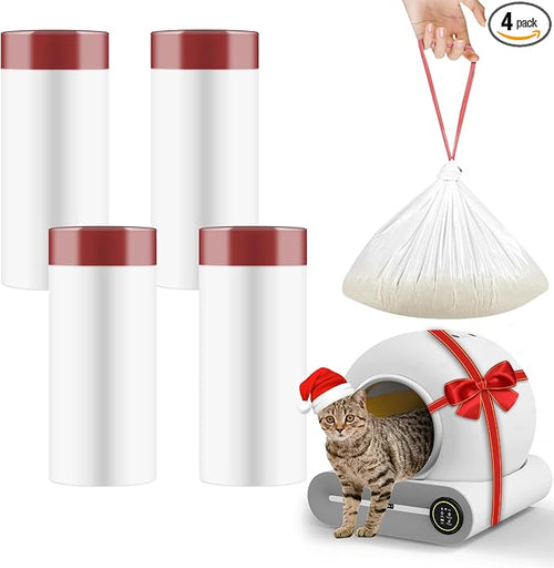 80 Count Self-Cleaning Litter Box Liners by MESILIVO