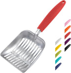 WePet Cat Litter Scoop, Aluminum Alloy Sifter, Kitty Metal Scooper, Deep Shovel by WePet