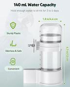 Pawfly 2 Pcs Bird Water Dispenser, Automatic Water Feeder, Plastic Cage Water - Image 3