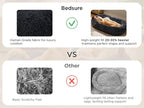 Bedsure Calming Human Dog Bed, Fluffy Faux Fur Orthopedic Pet Bean Bed - Image 3