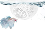 Floating Betta Hide & Shrimp Cave – All-in-One Aquarium Hammock, and Safe by Unknown