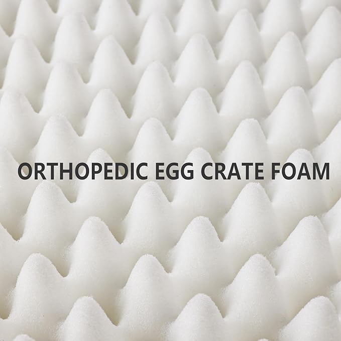 Patas Lague Orthopedic Dog Bed Large Sized Dog 36''X24'', Soft Waterproof Egg - Image 7