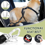 SlowTon Dog Seat Belt Harness for Car, Dog Car Harness Adjustable Mesh - Image 9