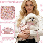 Dog Lift Harness Backpack for Small Dogs Cats, Adjustable Straps Dog Sling - Image 7
