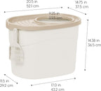 IRIS USA Top Entry Cat Litter Box, Large Enclosed - Image 2