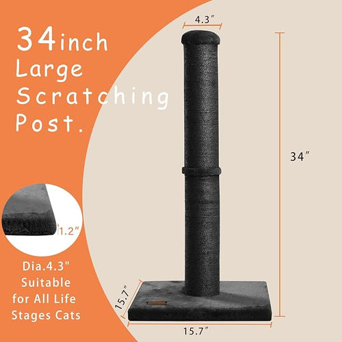 34inch Cat Scratching Post - Image 2