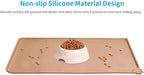 AUDWUD Silicone Waterproof Pet Feeding Mats, Anti Slip Bowl Pad, Dog Mat - Image 2
