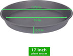 2 Pack of 16 17 inch Plant Saucer, 2.3" Depth, Plant Trays - Image 3