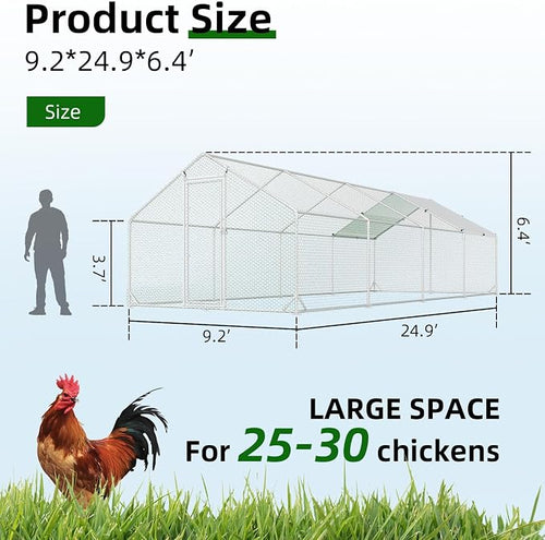 4ever2buy Large Metal Chicken Coop - Image 2