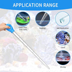 17.7in 1 Pieces Long Pipette for Fish Tank Coral Food Feeder Long Syringe Reef - Image 7