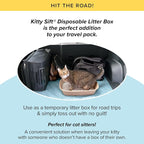 Kitty Sift Disposable Cat Litter Box Large, Durable Portable - Image 9
