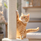PowerKing Natural Sisal Replacement Scratching Post, 15.7'' 2 Pieces M8 Cat - Image 6