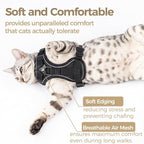 Cat Harness and Leash Set Escape Proof Tactical Medium Kitten Harness Emotional - Image 7