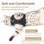 Cat Harness and Leash Set Escape Proof Tactical Small Kitten Harness Emotional - Image 7