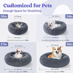 rabbitgoo Cat Beds for Indoor Cats, 20 inches Cat Bed Machine Washable - Image 5