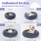 rabbitgoo Calming Dog Bed for Small Medium, 27 inches Pet Bed Machine Washable - Image 5