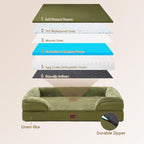EHEYCIGA Orthopedic Dog Beds for Large Dogs, Waterproof Memory Foam Large Pet - Image 5