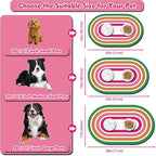 Dog Feeding Mat 24''x16'', Absorbent Pet Food Mat, No Stains Quick Dry Pet - Image 3
