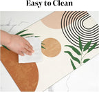 Dog Food Mats for Floors Super Absorbent, Pet Cat Food Mat - Image 7