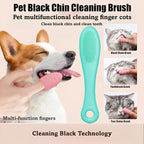 6pcs Dog Bath Brush & Finger Toothbrush Set - Image 2