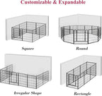 Dog Playpen Pet Fence Outdoor for Yard, 32inch 38 Panels Dog Pens Outside - Image 7