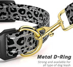 Reflective Dog Collar for Small Dogs Cats, Cute Leopard Style Adjustable - Image 5
