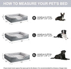 Orthopedic Dog Bed for Medium Dogs, Egg Crate Foam Bed for Medium Dogs - Image 4