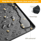 Ptlom Pet Placemat for Dog and Cat, Mat for Prevent Food and Water Overflow - Image 6