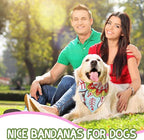 100 Pcs Paisley Dog Bandanas Bulk Pet Bibs Colorful Triangle Scarf Pet Paisley - Image 6