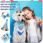 Dog Birthday Decorations, Puppy Birthday Party Outfits, Birthday Hat, Bow Tie - Image 5