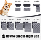Smiry Waterproof Dog Bed Cover Blanket, Soft Reversible Pet Blanket, Washable - Image 5