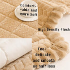 Sofa Cover Fuzzy Couch Cover for Pet, Couch Covers for Dogs Washable Non-Slip - Image 4