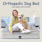 Orthopedic Dog Bed for Large Medium Sized, Washable Memory Foam Large Dog Bed - Image 7