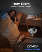 Cat Water Fountain with Motion Sensor: Rechargeable Cat Fountain Wireless - Image 7