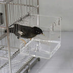 Big Bird Bath Cage, Cleaning Pet Supplies Cockatiel Bird Bathtub - Image 5