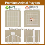 12 Panels Small Animal Playpen, Pet Playpen, C&C Cage - Image 6