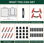 Dog Playpen Outdoor, 16 Panels 40" High Metal Dog Fence - Image 2