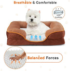 Sweetcrispy Orthopedic Dog Bed, XL Large Memory Foam Puppy Cat Bed - Image 4