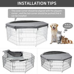 PETIME Top Cover Sun/Rain Proof Provide Shade and Security - Image 5