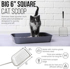 Sand Dipper Cat Poop Scooper & Chicken Poop Scooper - Image 4