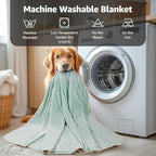 LOOBANI Waterproof Dog Blanket for Couch: Reversible Flannel Bed Blanket for - Image 8