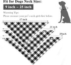 Plaid Bandana Triangle Scarf by Brand - Image 3