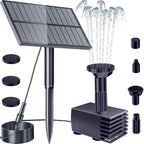 Biling Solar Water Pump Outdoor, Upgraded Solar Fountain Pump Kit by biling