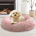 JOLLYVOGUE Calming Dog Bed Large Size Dog, Anti-Anxiety Donut Large Pet Bed by JOLLYVOGUE