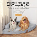 Large Orthopedic Dog Bed with Sides XXXL Dog Beds with Removable Washable Cover - Image 4