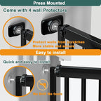 40.55" Tall, 45.86-53.74 Inch Wide, 1.37" Ultra Narrow Spacing Dog Pet Baby - Image 4