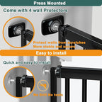 40.55" Tall, 61.61-69.48 Inch Wide, 1.37" Ultra Narrow Spacing Dog Pet Baby - Image 4