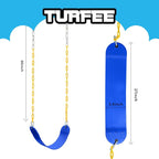 TURFEE 2 Pack Swing for Outdoor Swing Set, Swing Seat Replacement Kit - Image 6