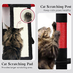 Globlazer Gothic Heavy Duty Cat Tree, 70in Tall Sturdy Goth Cat Tree - Image 4